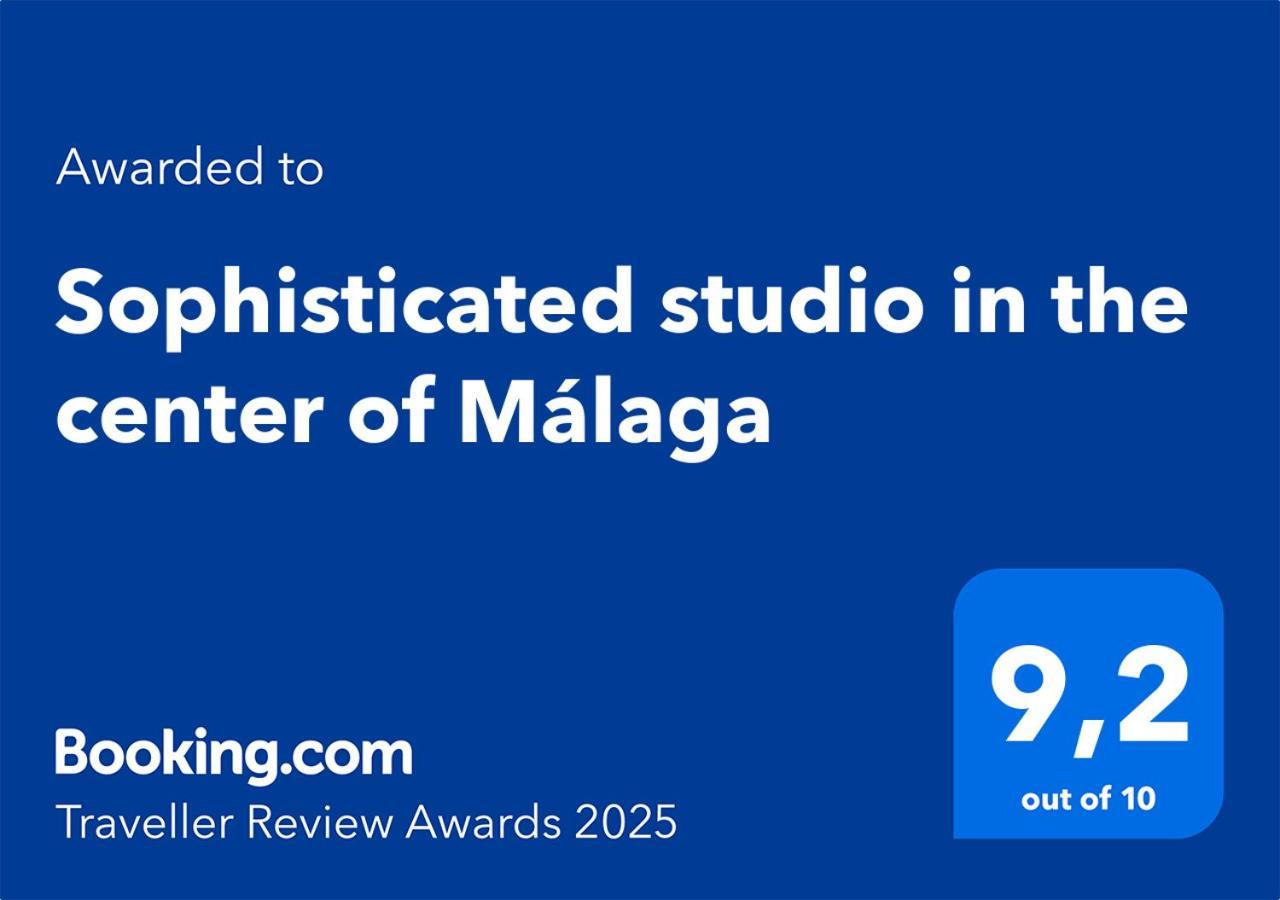 Sophisticated Studio In The Center Of Málaga Buitenkant foto